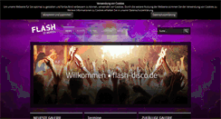 Desktop Screenshot of flash-disco.de